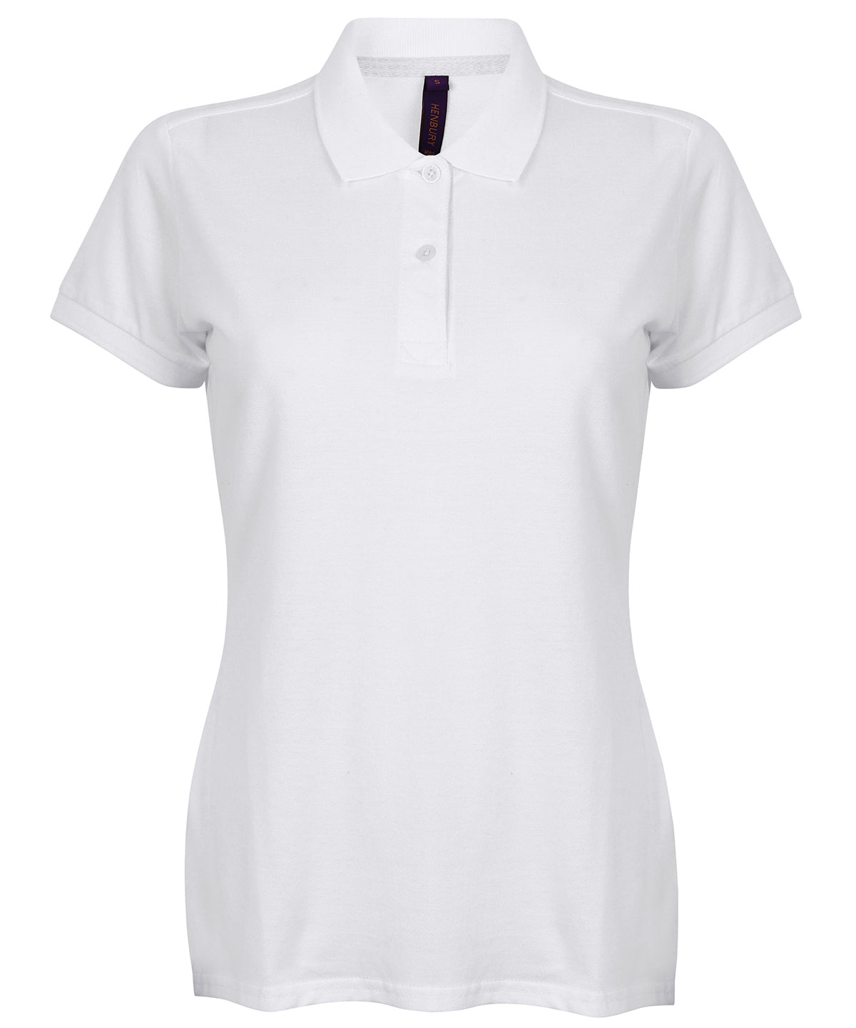 Womens Modern Fit Microfine Pique Polo Shirt