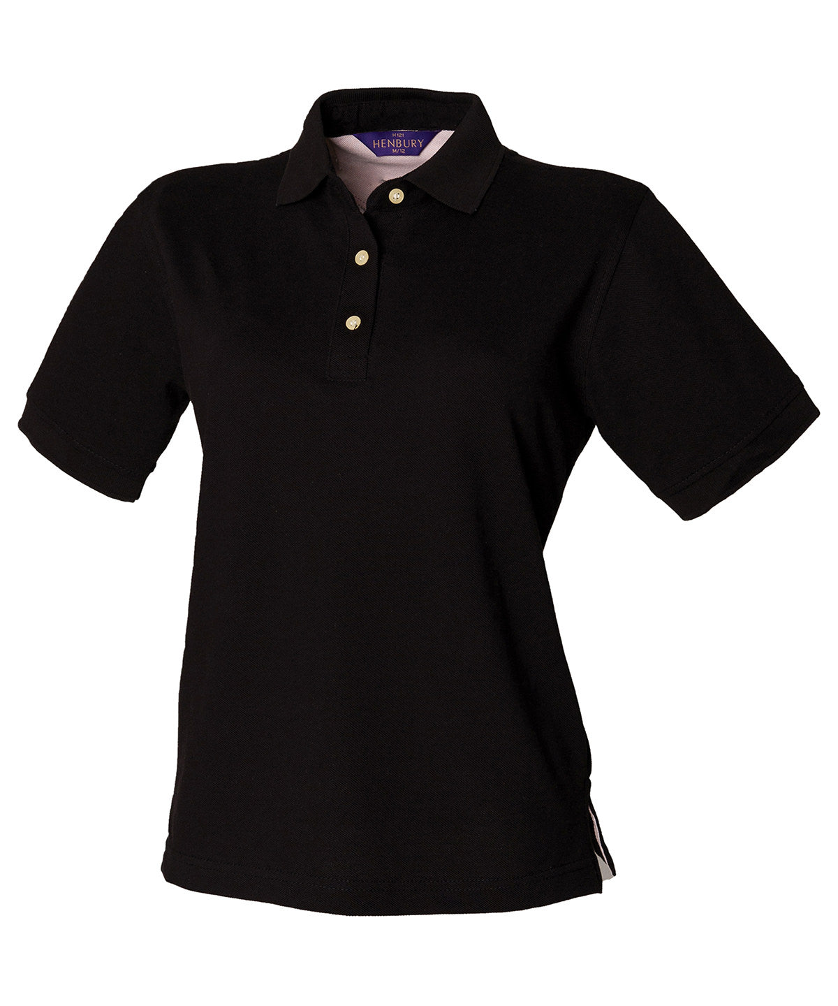 Henbury Womens Classic Cotton Pique Polo Shirt Casual Polo for Women