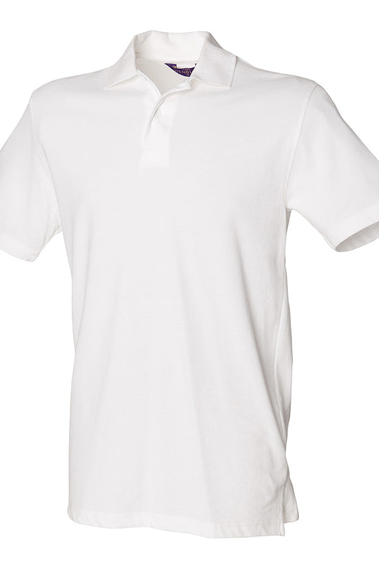 Henbury Stretch Pique Polo Shirt Unisex Casual Polo