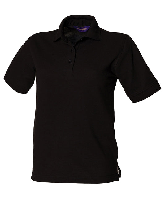 Henbury Womens 6535 Polo Shirt High Quality Durable