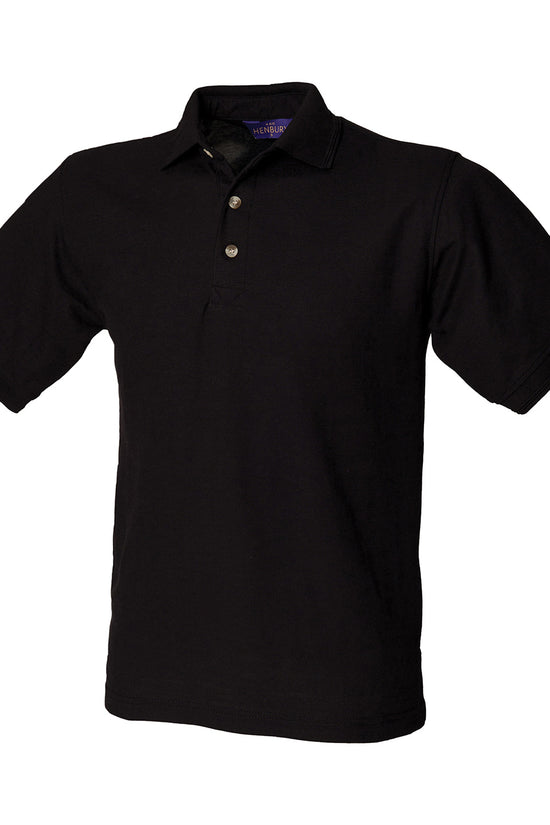 Henbury Ultimate 6535 Heavyweight Piqu Polo Shirt