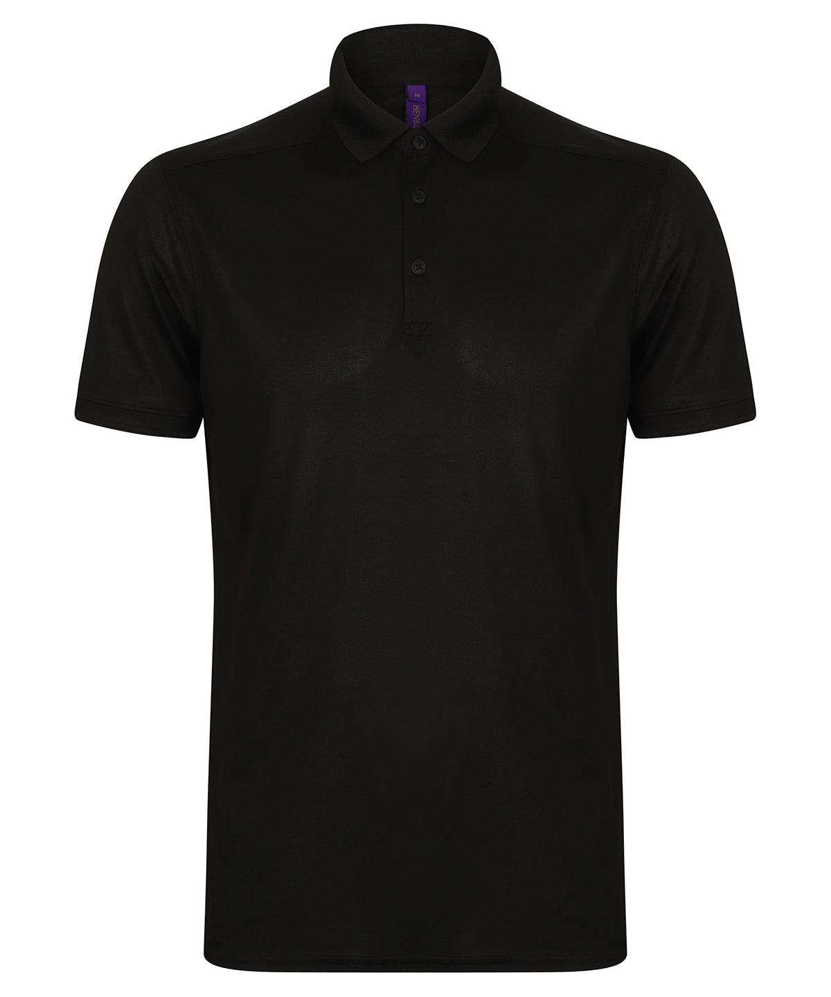 Henbury Stretch Slim Fit Wicking Polo Shirt for Men
