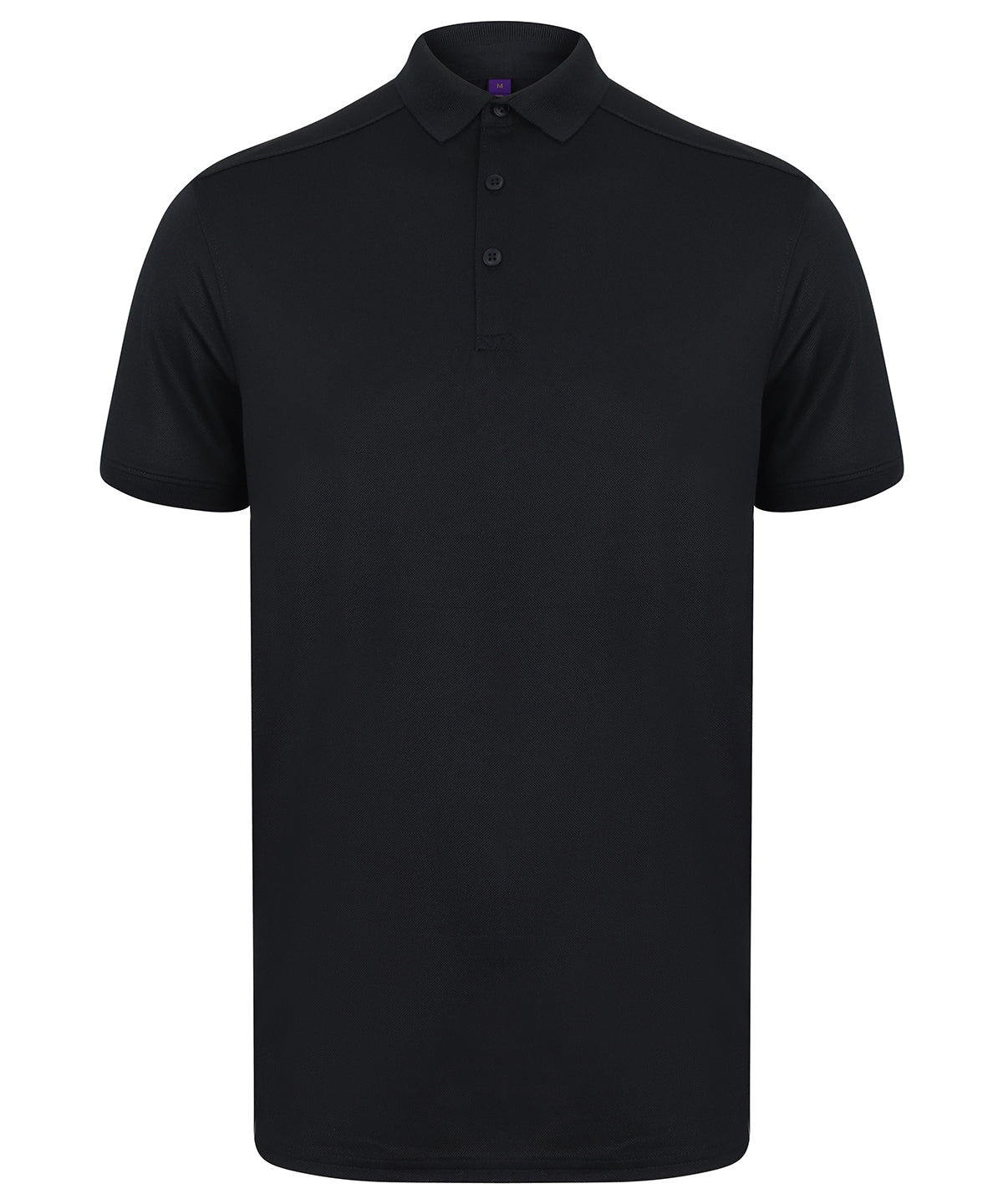 Henbury Stretch Slim Fit Wicking Polo Shirt for Men