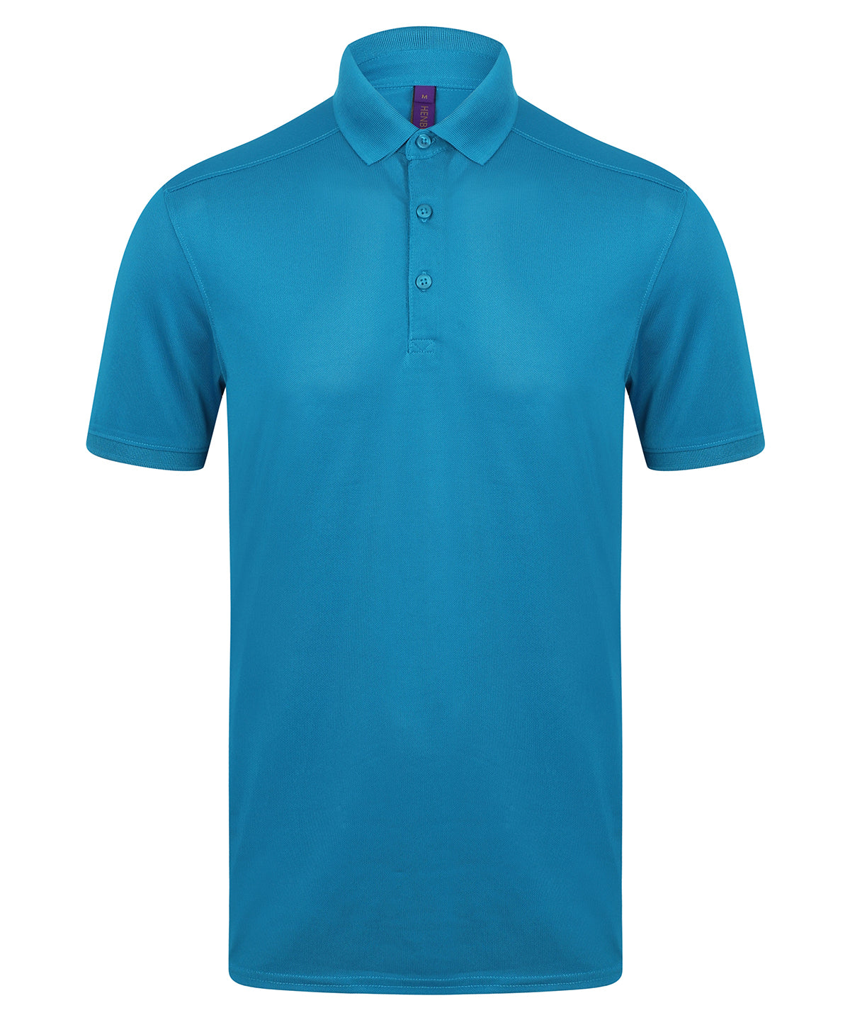 Henbury Stretch Slim Fit Wicking Polo Shirt for Men