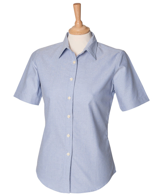 Henbury Womens Classic Oxford Shirt Plus Sizes