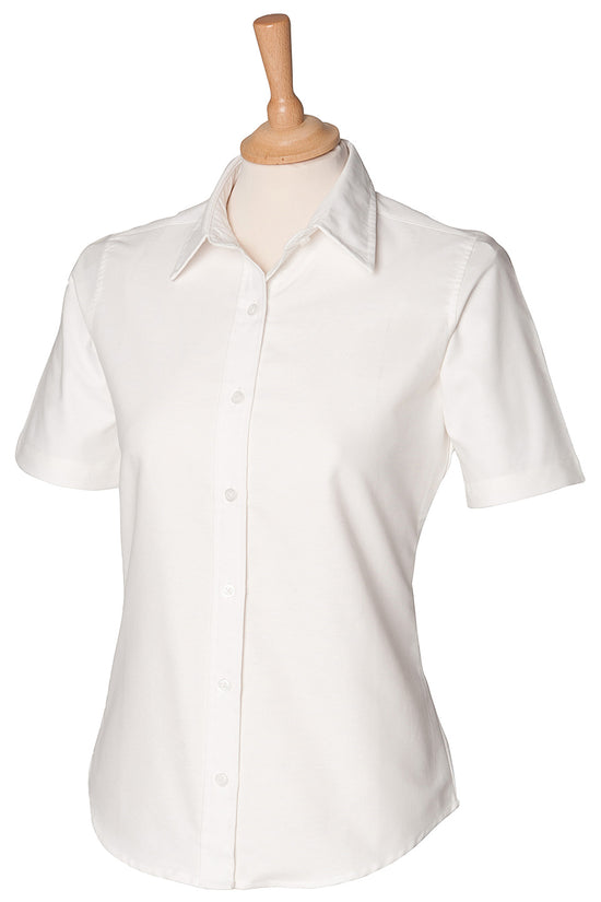 Henbury Womens Classic Oxford Shirt Plus Sizes