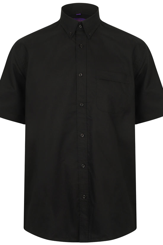 Henbury Wicking Antibacterial Short Sleeve Shirt for Men