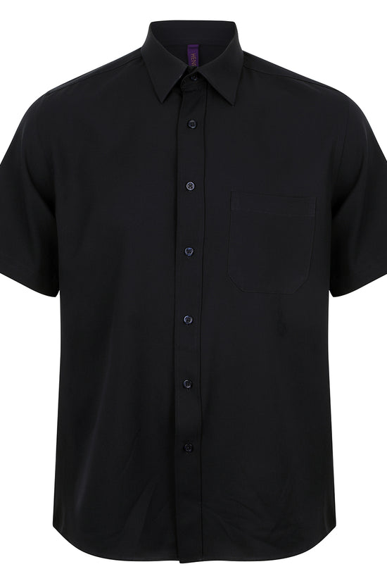 Henbury Wicking Antibacterial Short Sleeve Shirt for Men