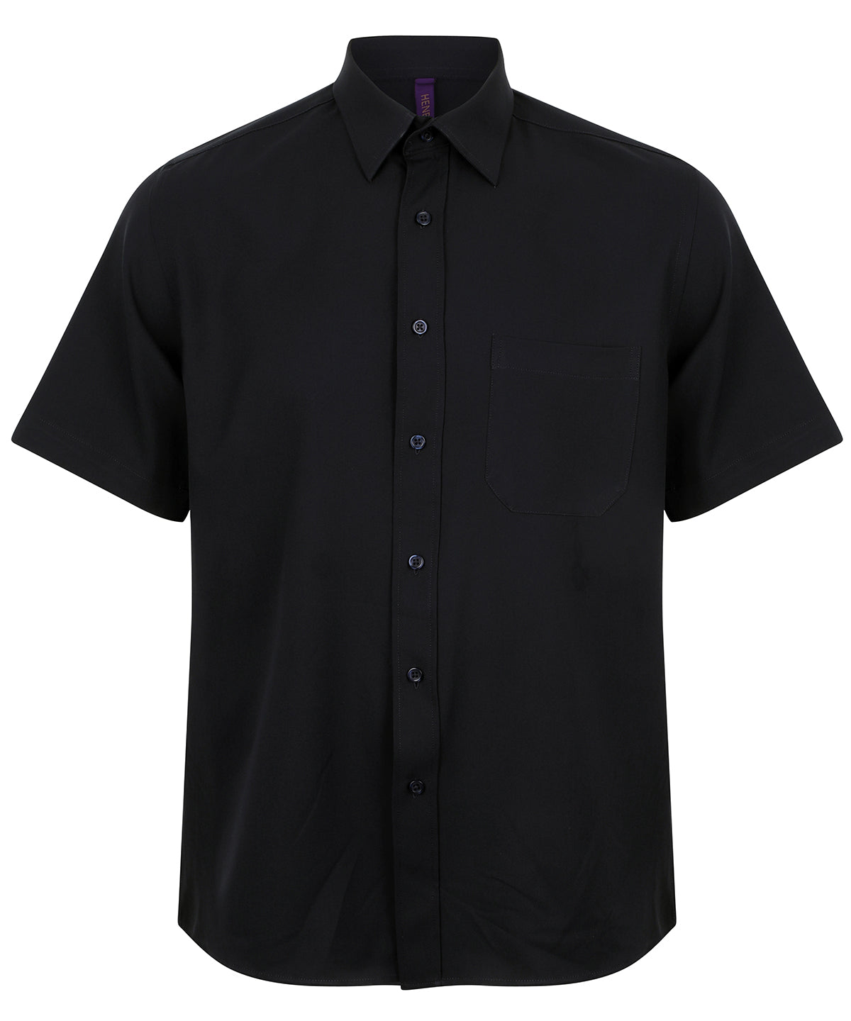 Henbury Wicking Antibacterial Short Sleeve Shirt for Men
