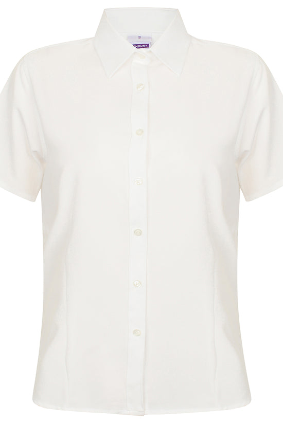 Henbury Womens Antibacterial Wicking Short Sleeve Shirt