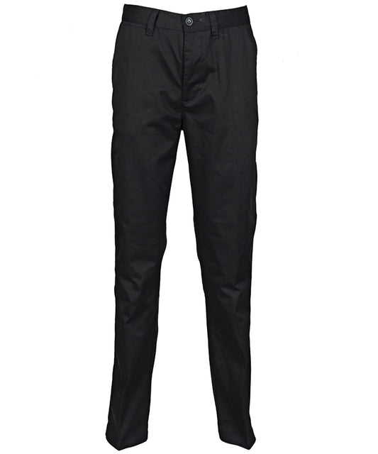 Henbury Womens Flat Front Chino Trousers Plus Sizes