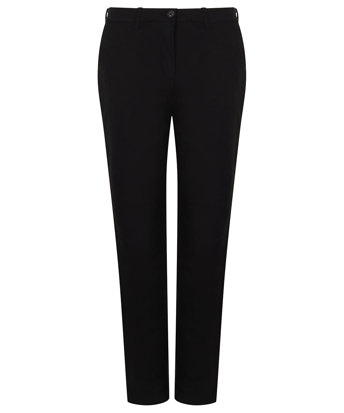 Henbury Womens Stretch Chinos Slim Fit Comfortable Trousers