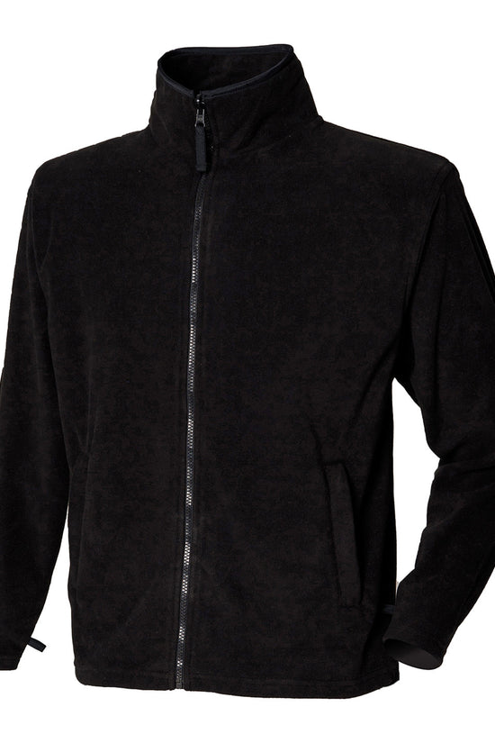 Henbury Microfleece Jacket for Men Plus Size Fleece Outerwear