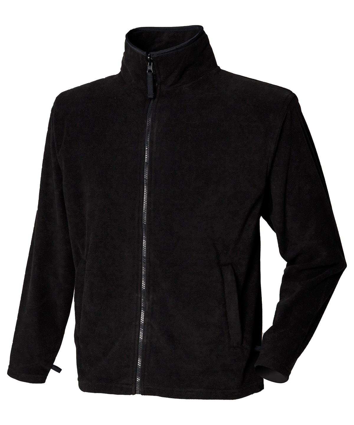 Henbury Microfleece Jacket for Men Plus Size Fleece Outerwear