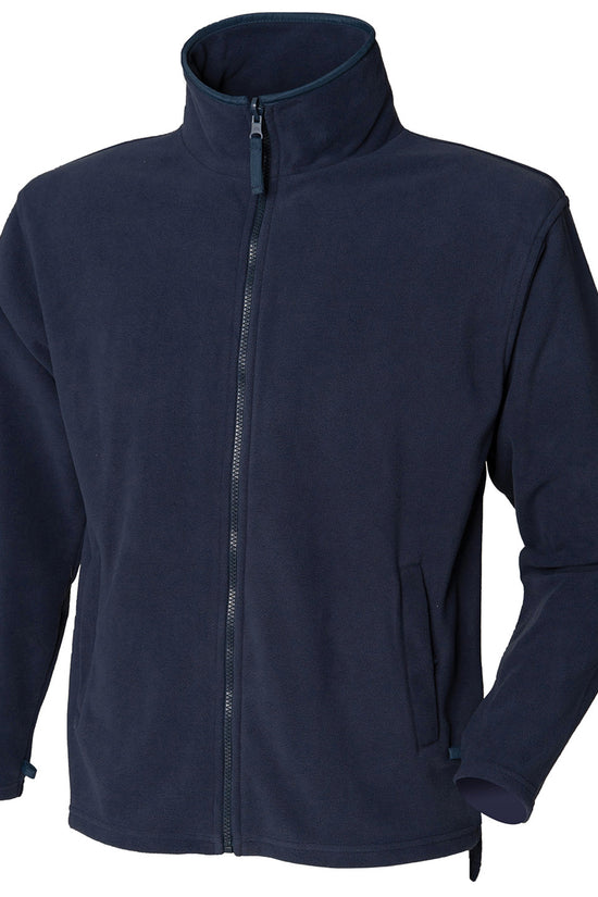 Henbury Microfleece Jacket for Men Plus Size Fleece Outerwear