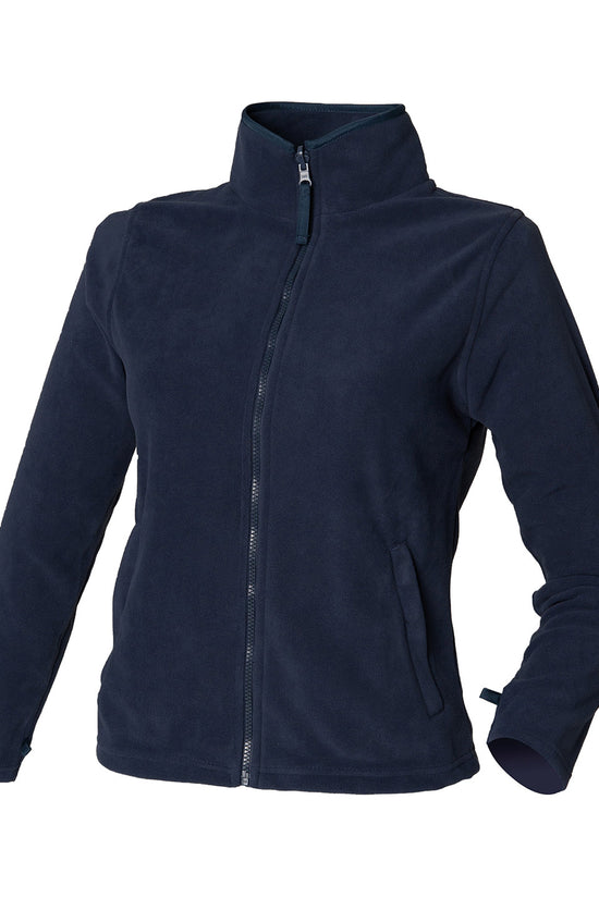 Henbury Womens Microfleece Jacket Stay Warm in Style