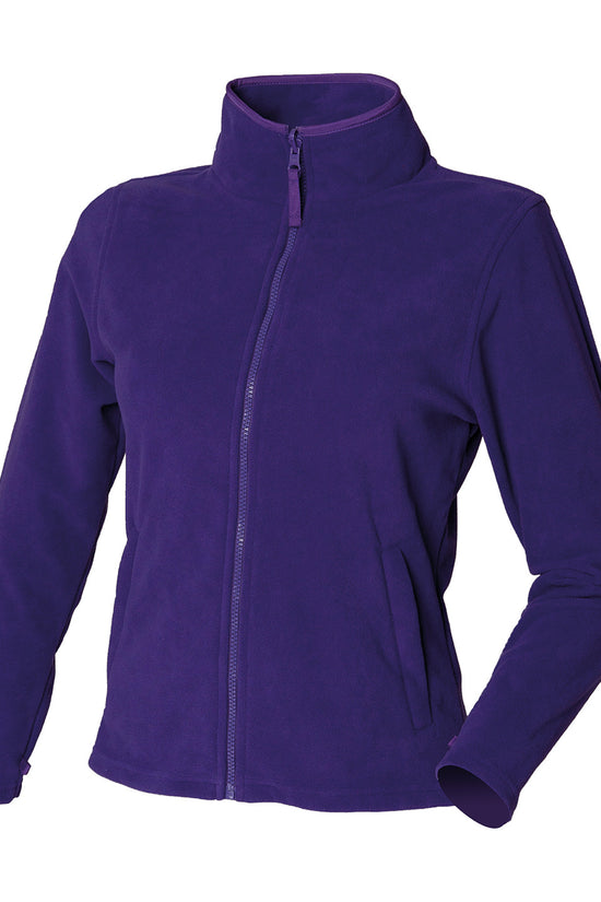 Henbury Womens Microfleece Jacket Stay Warm in Style