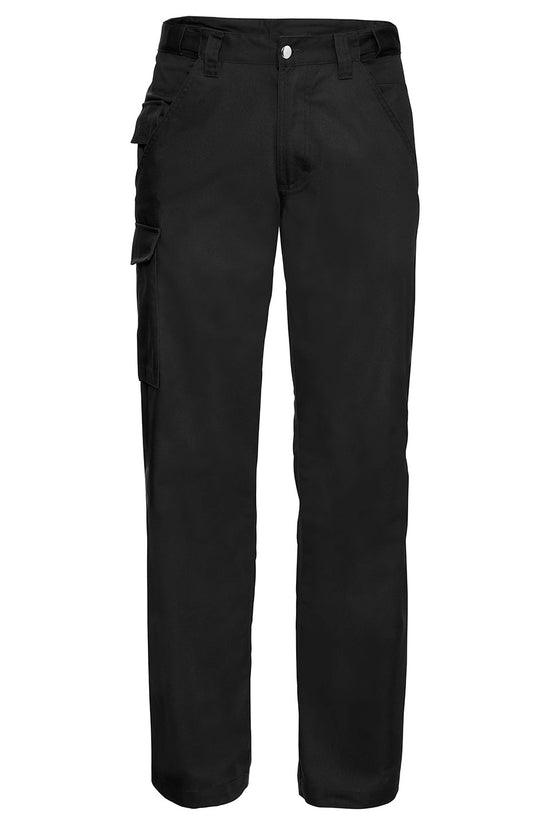 Contemporary Design Polycotton Workwear Trousers for Men