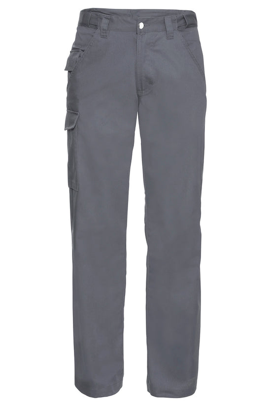 Contemporary Design Polycotton Workwear Trousers for Men
