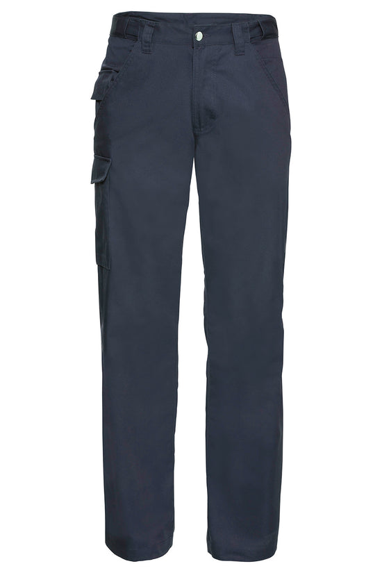 Contemporary Design Polycotton Workwear Trousers for Men