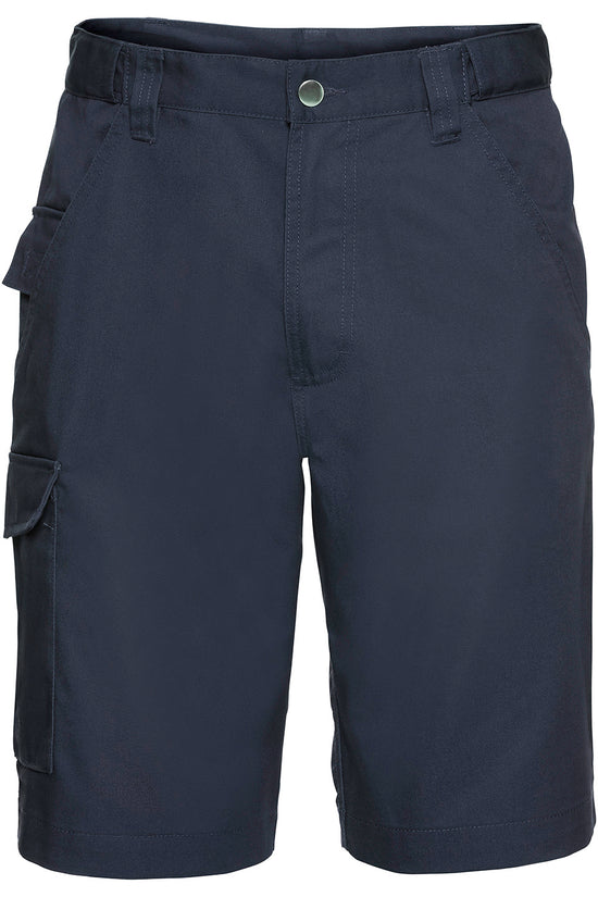 Russell Europe Polycotton Twill Workwear Shorts for Men