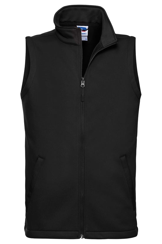 Russell Europe Smart Softshell Gilet for Men Plus Sizes