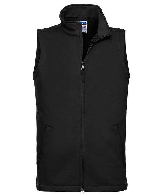 Russell Europe Smart Softshell Gilet for Men Plus Sizes