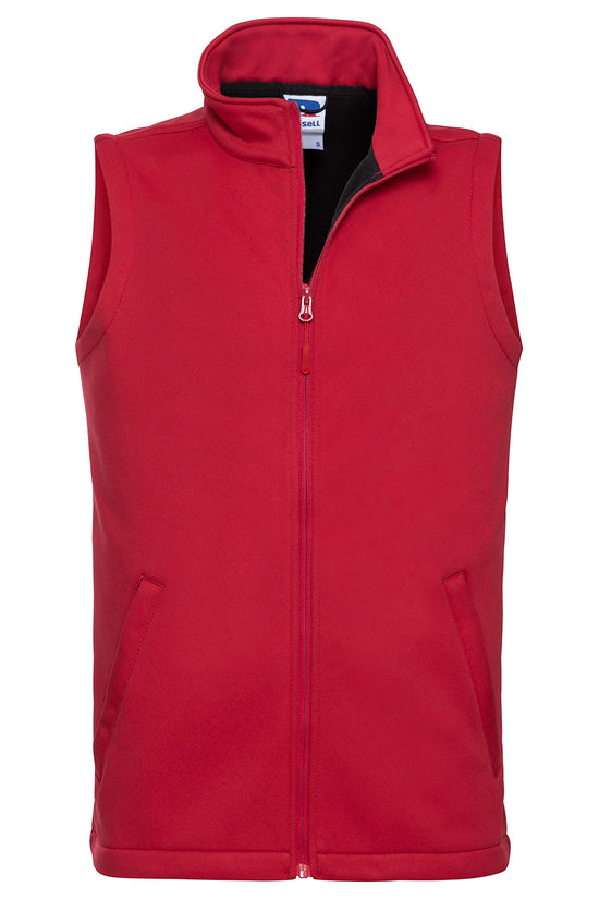 Russell Europe Smart Softshell Gilet for Men Plus Sizes