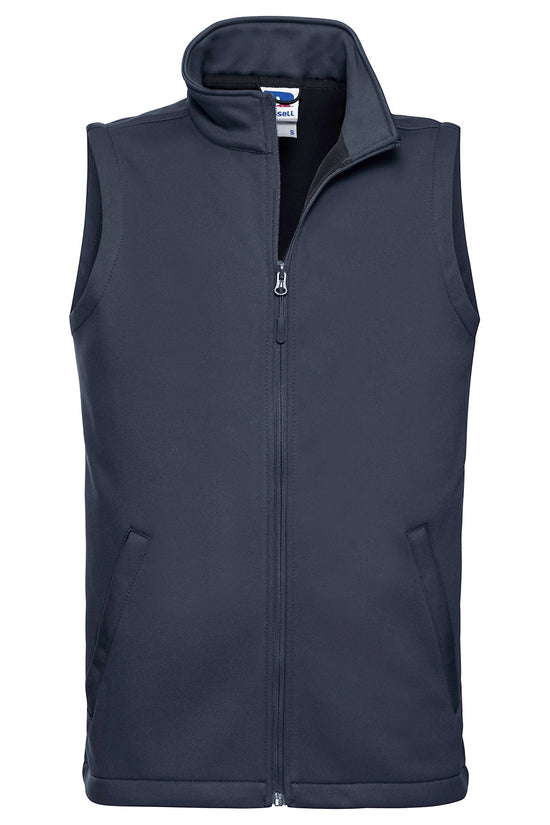 Russell Europe Smart Softshell Gilet for Men Plus Sizes