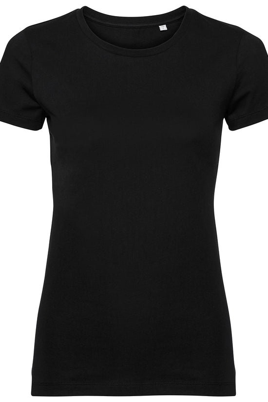 Russell Europe Womens Pure Organic Tee Sustainable Cotton TShirt
