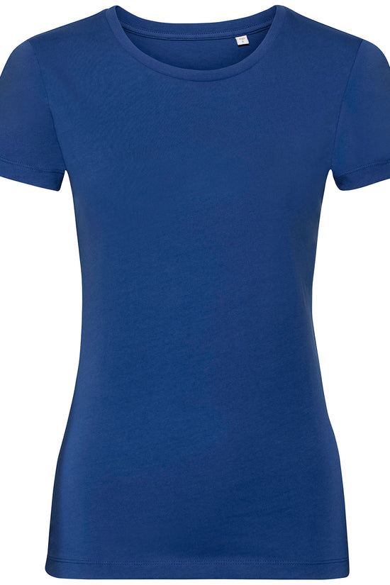 Russell Europe Womens Pure Organic Tee Sustainable Cotton TShirt