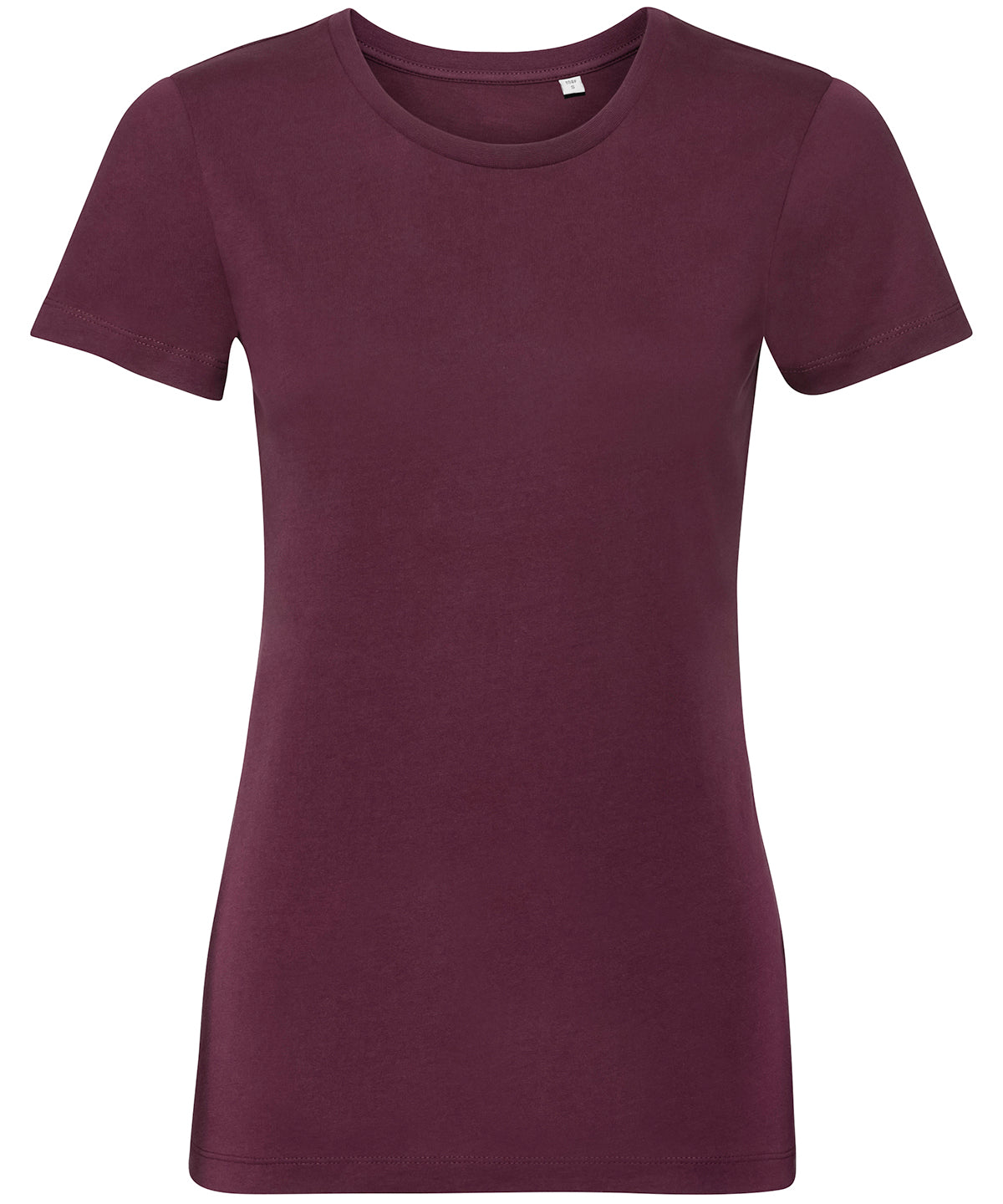 Russell Europe Womens Pure Organic Tee Sustainable Cotton TShirt