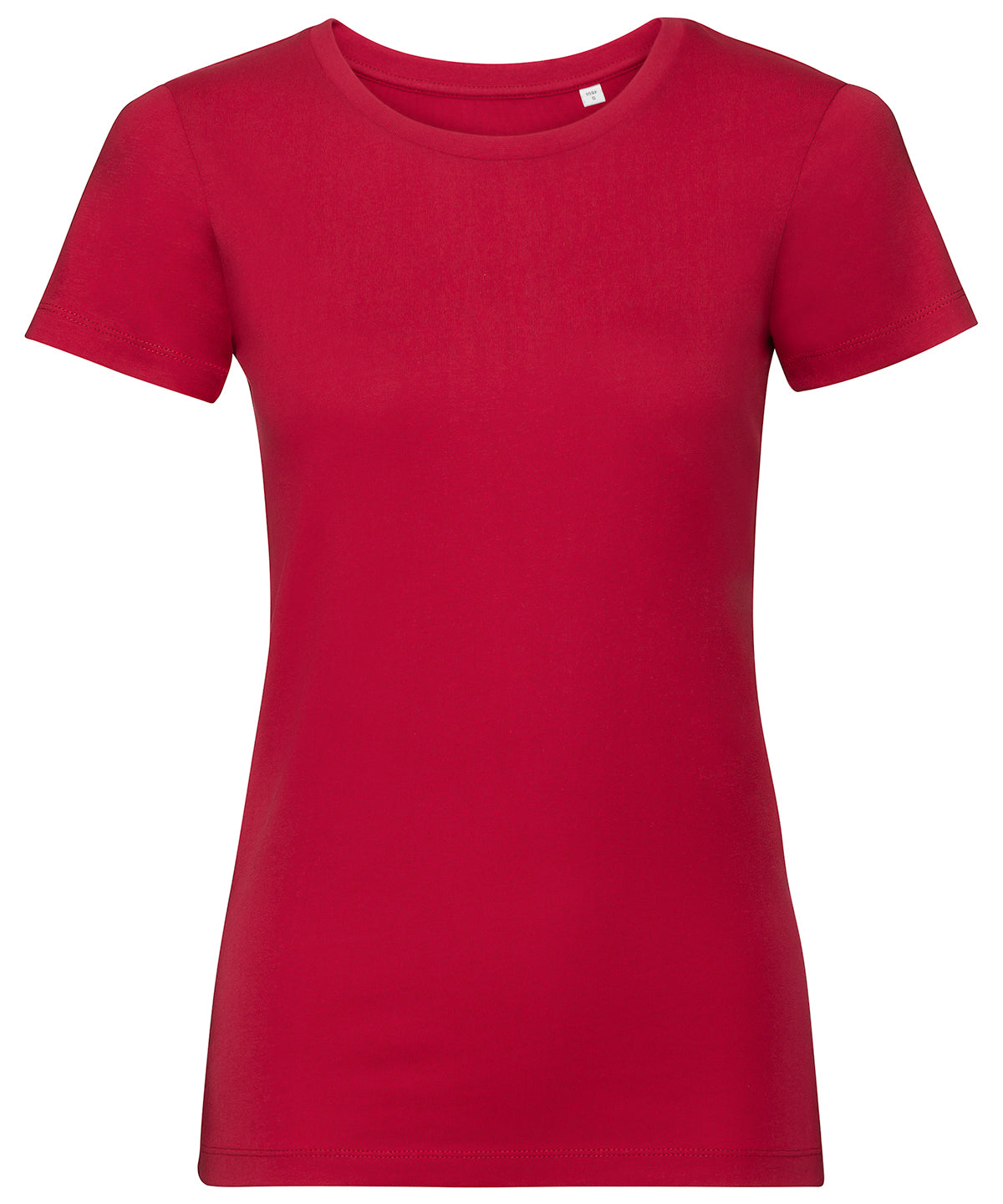 Russell Europe Womens Pure Organic Tee Sustainable Cotton TShirt