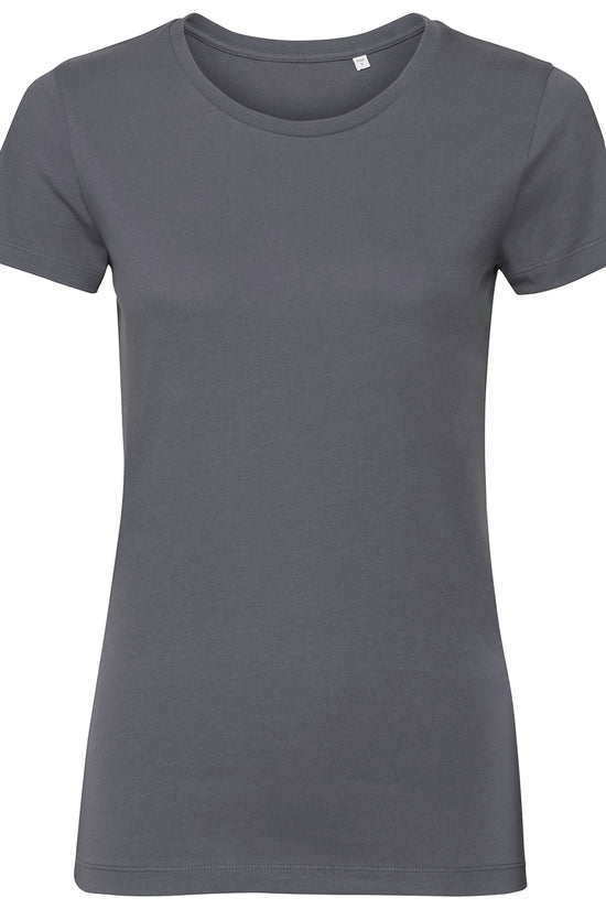 Russell Europe Womens Pure Organic Tee Sustainable Cotton TShirt
