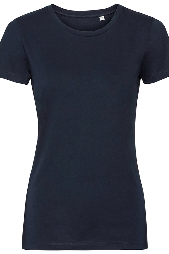 Russell Europe Womens Pure Organic Tee Sustainable Cotton TShirt