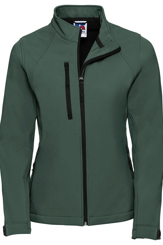 Russell Europe Womens Softshell Jacket WaterResistant and Windproof