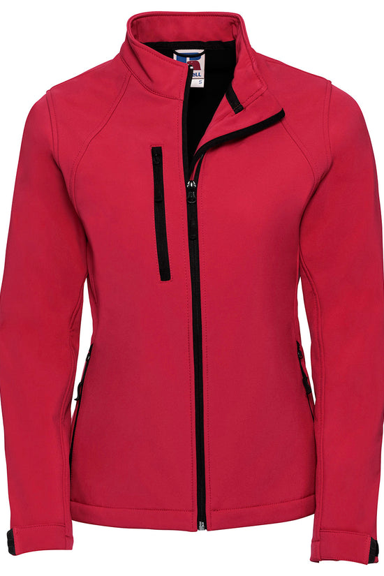 Russell Europe Womens Softshell Jacket WaterResistant and Windproof