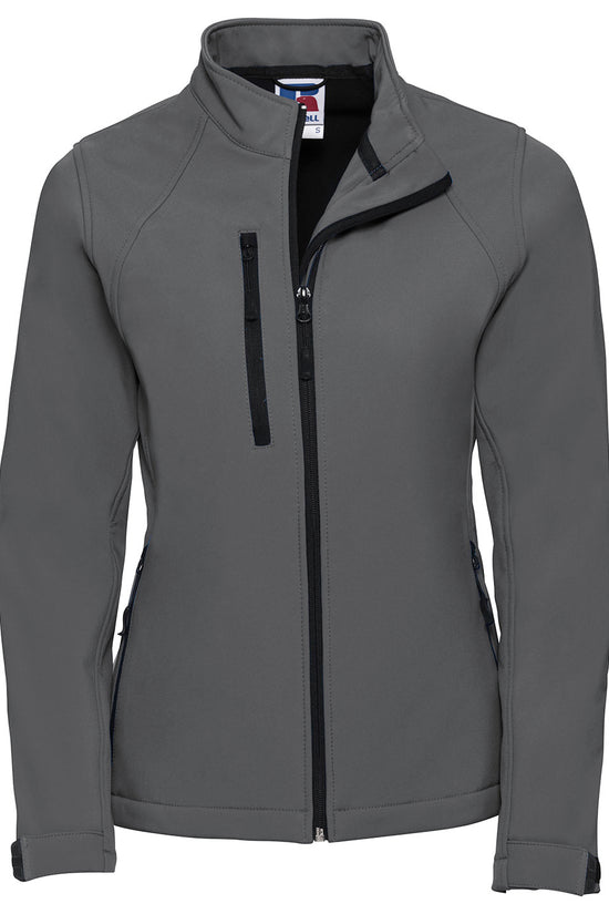 Russell Europe Womens Softshell Jacket WaterResistant and Windproof