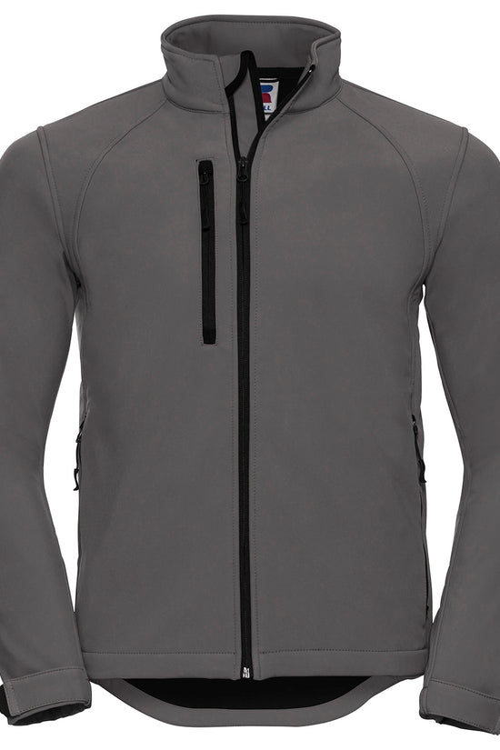 Premium Softshell Jacket for Men Plus Sizes WaterResistant