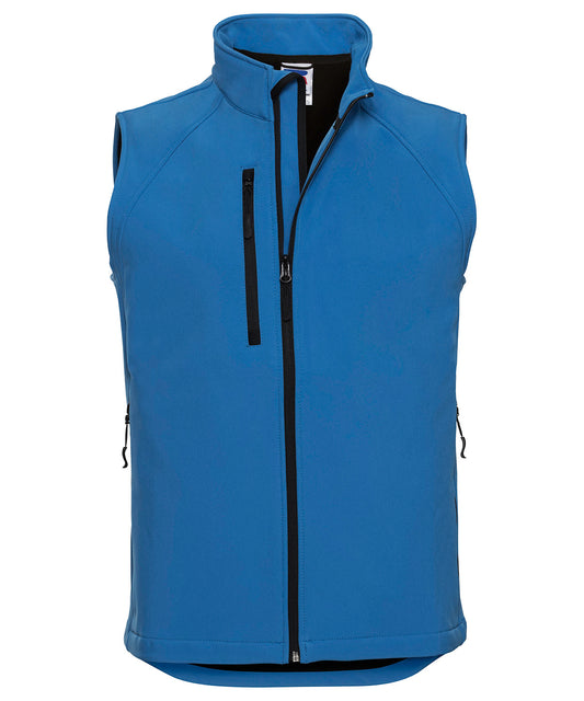 Russell Europe Softshell Gilet for Men WaterResistant Stylish Body Warmer