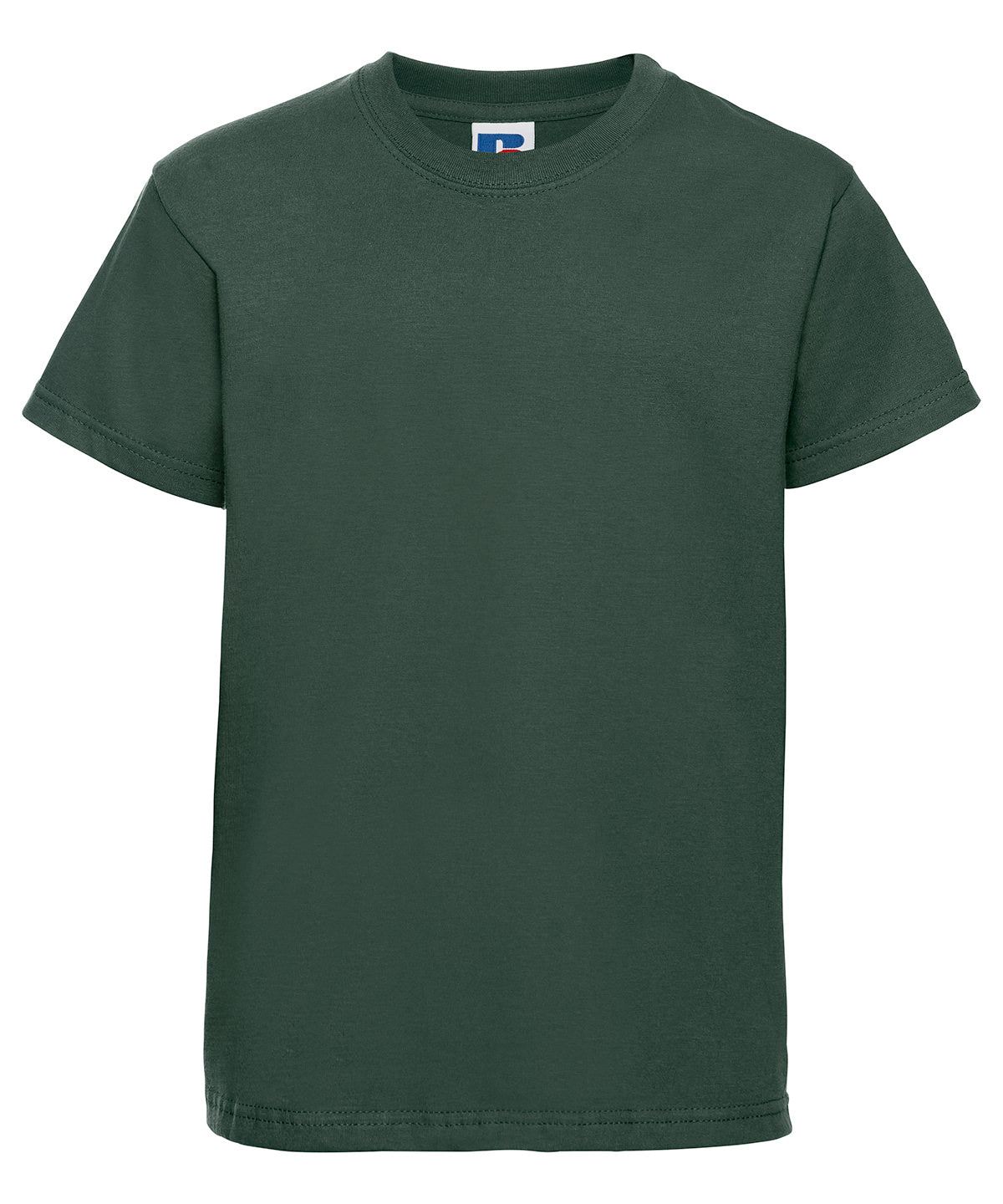 Russell Europe Kids Unisex Junior TShirt with ShouldertoShoulder Taping
