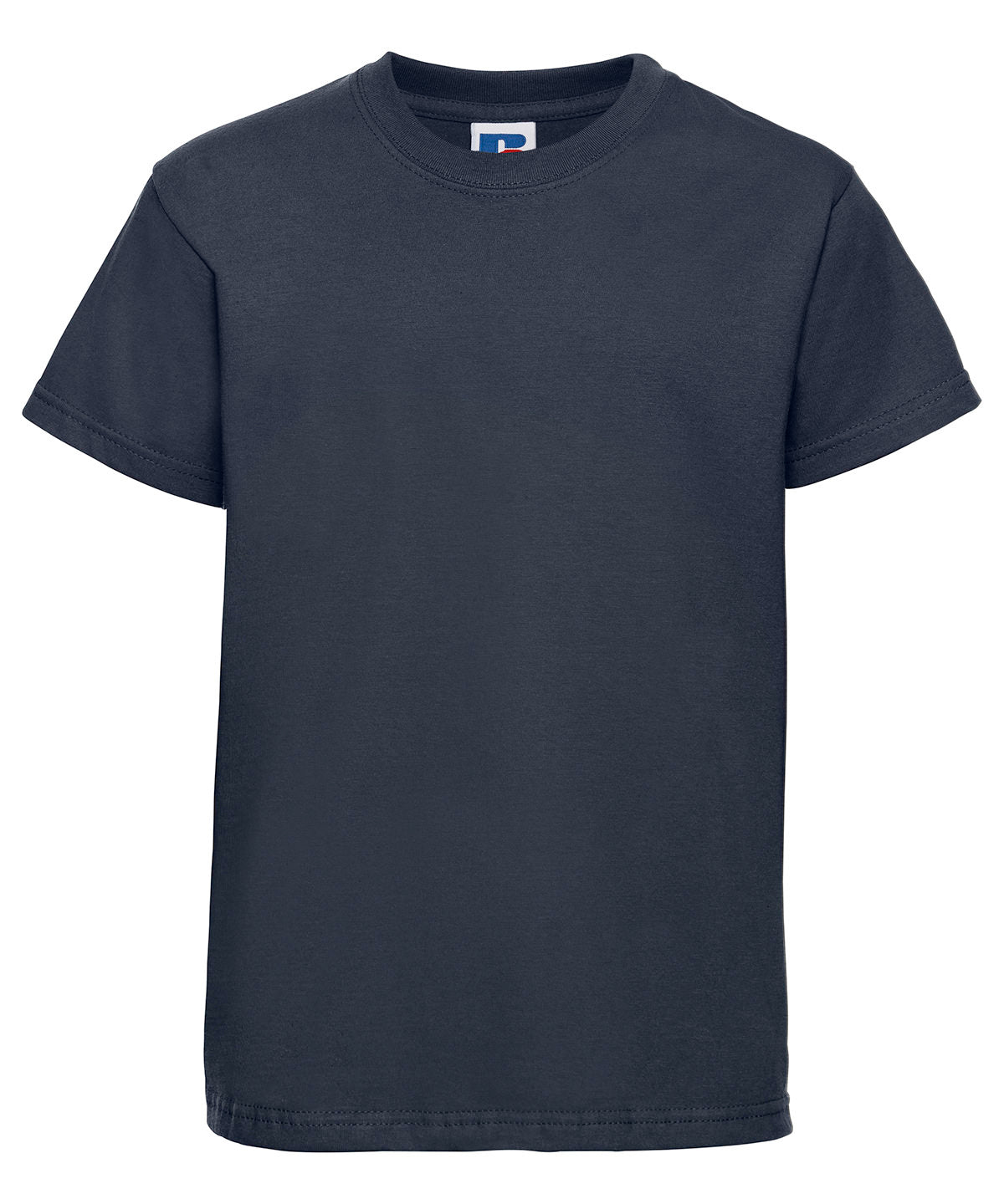 Russell Europe Kids Unisex Junior TShirt with ShouldertoShoulder Taping