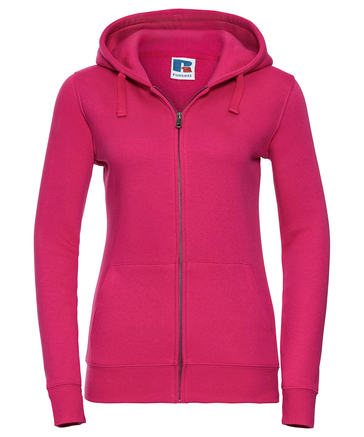 Womens Authentic Zipped Hooded Sweatshirt Contemporary Fit