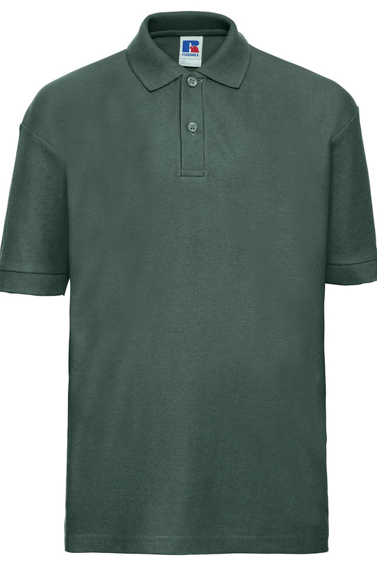 Russell Europe Kids Polo Shirt Unisex Junior Polos for Back to School