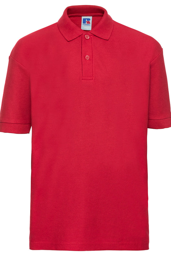 Russell Europe Kids Polo Shirt Unisex Junior Polos for Back to School