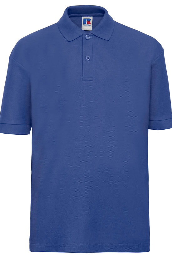 Russell Europe Kids Polo Shirt Unisex Junior Polos for Back to School