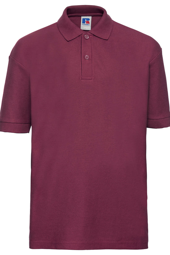 Russell Europe Kids Polo Shirt Unisex Junior Polos for Back to School