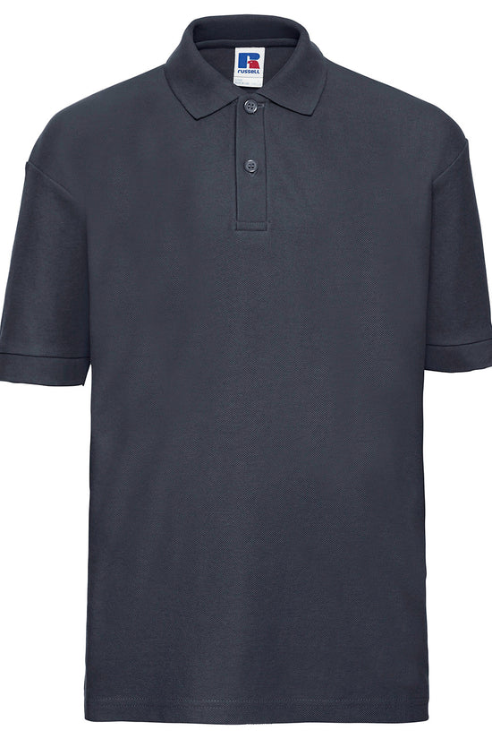 Russell Europe Kids Polo Shirt Unisex Junior Polos for Back to School
