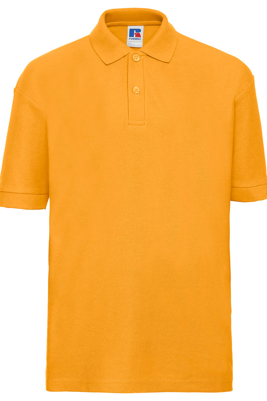 Russell Europe Kids Polo Shirt Unisex Junior Polos for Back to School