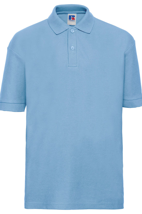 Russell Europe Kids Polo Shirt Unisex Junior Polos for Back to School